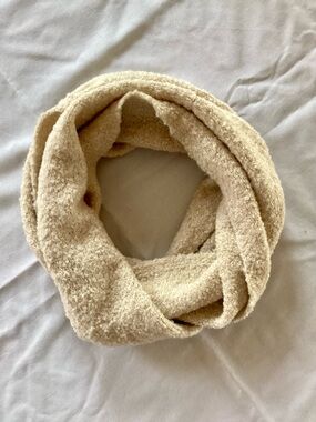 Pure Jill J. Jill Cream Bouclé Infinity Scarf | Wool Blend
